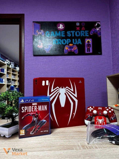 Ігрова приставка PlayStation 4 Slim 1000 ГБ Spider-Man Limited Edition