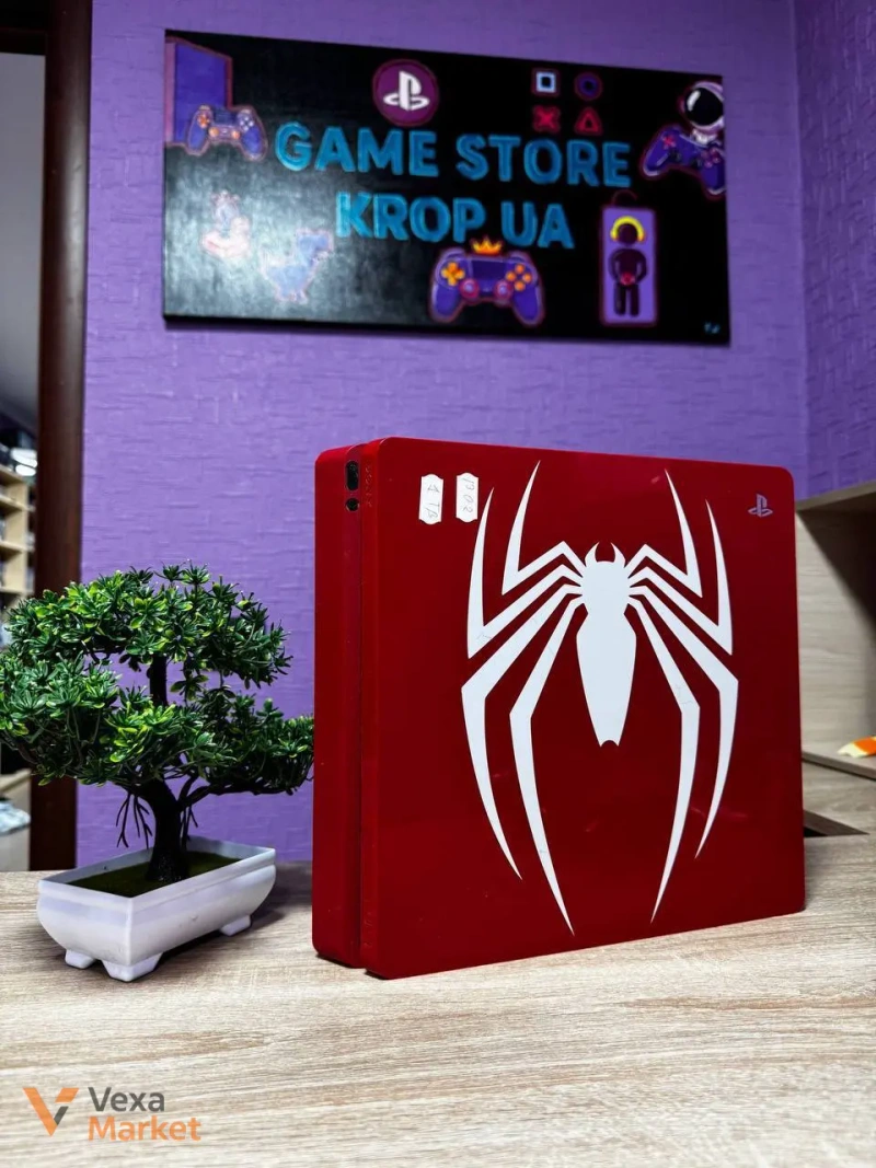 Ігрова приставка PlayStation 4 Slim 1000 ГБ Spider-Man Limited Edition — фото 3