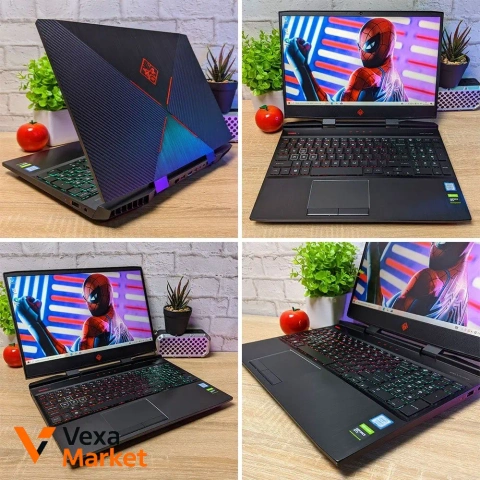 Игровой ноутбук HP Omen 15-dc1088wm Intel Core i7-9750H, GTX 1660Ti, 16GB RAM, 512GB SSD