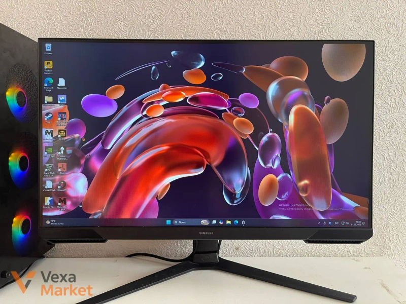 Игровой ПК Ryzen 5 5600x, RTX 3060 Ti, 32GB DDR4, 1TB SSD + Монитор Samsung Odyssey G3 — фото 2