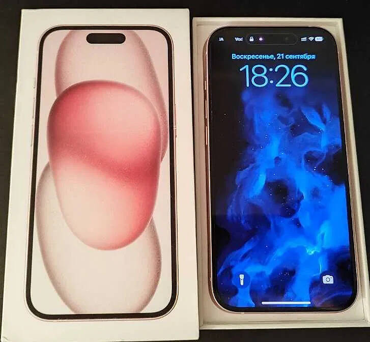 iPhone 15 128GB Рожевий — фото 3