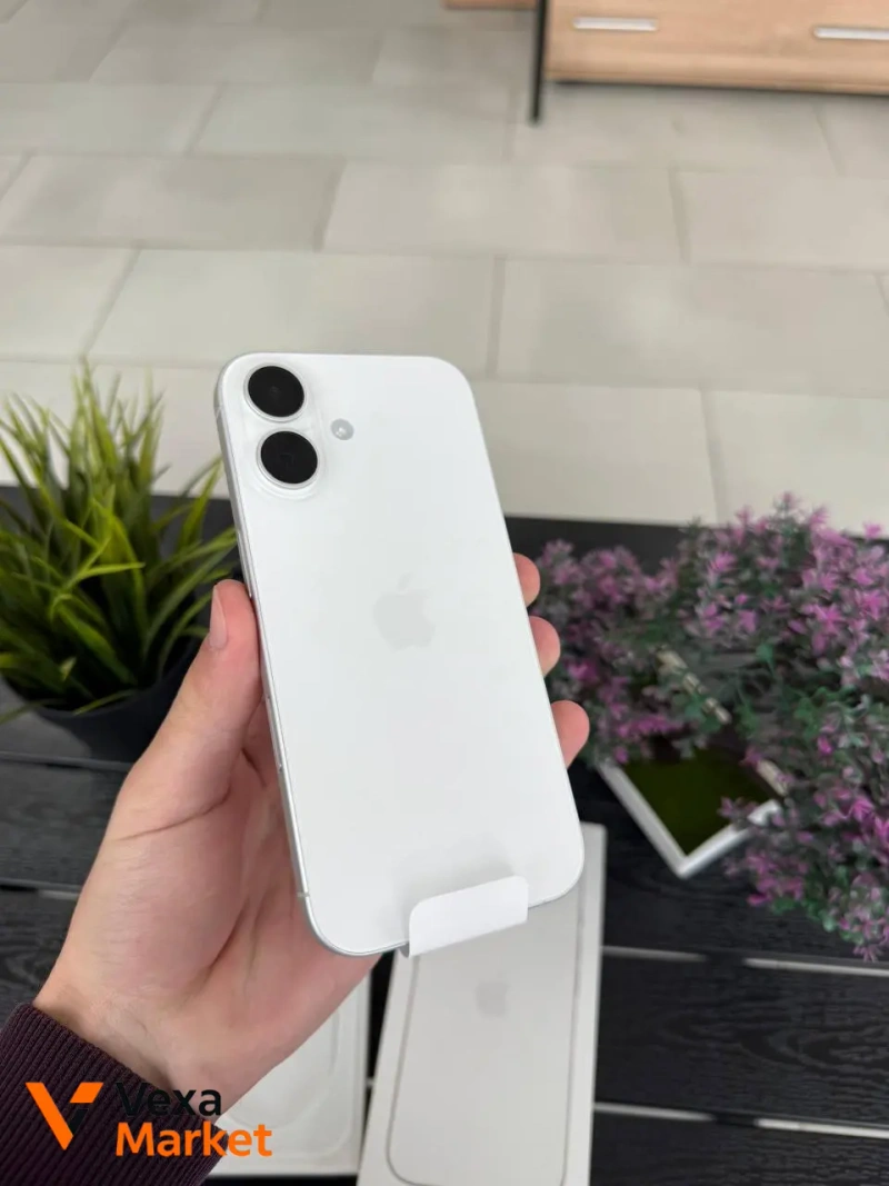 iPhone 16 128GB White Neverlock Open Box — фото 3