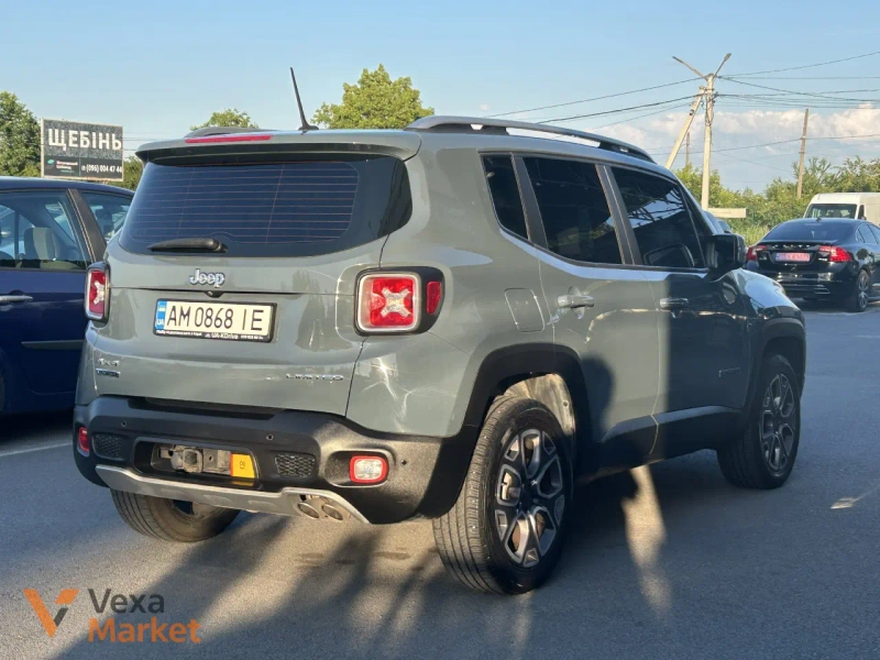 Jeep Renegade 2016 Дизель 2.0л Автомат Полный привод Синий — фото 2