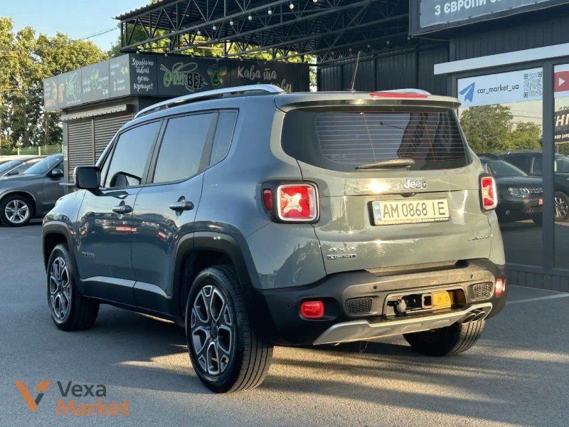 Jeep Renegade 2016 Дизель 2.0л Автомат Полный привод Синий — фото 3