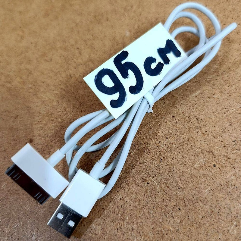 Кабель Apple 30-pin to USB Cable в ідеальному стані. — фото 2