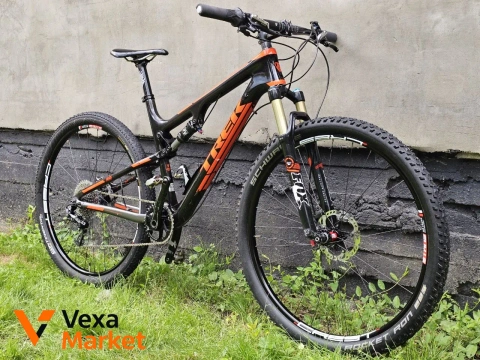 Карбоновий велосипед Trek L 19" з компонентами Fox, Shimano, Sram