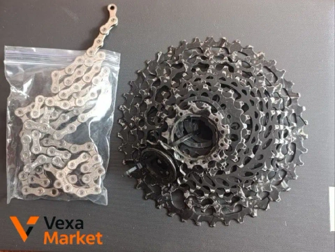 Касета SRAM NX 11 швидкостей 11-42T з ланцюгом Sumc 11s