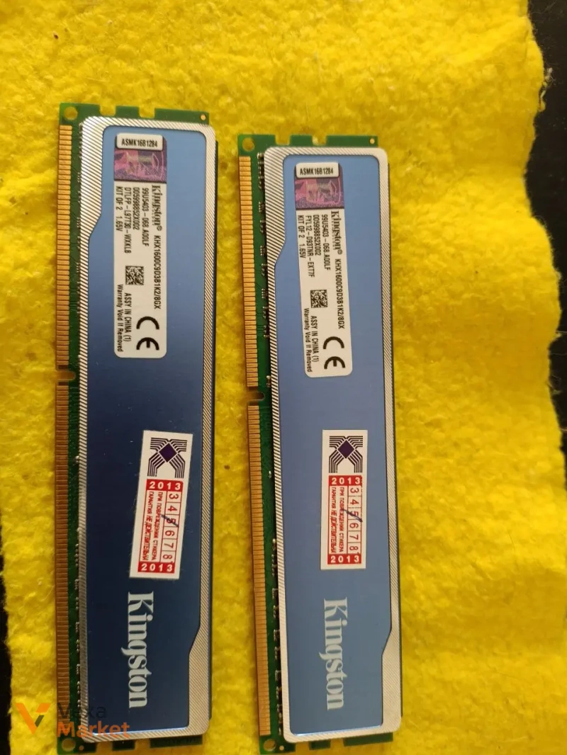 Kingston HyperX blu 8 GB (2x4GB) DDR3 1600 MHz — фото 5