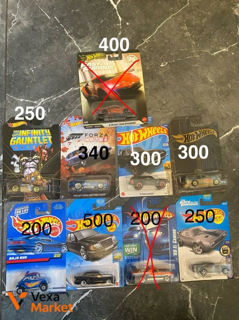 Колекційні машинки Hot Wheels в асортименті