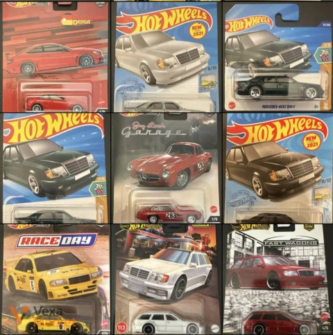 Колекційні моделі Hot Wheels Mercedes