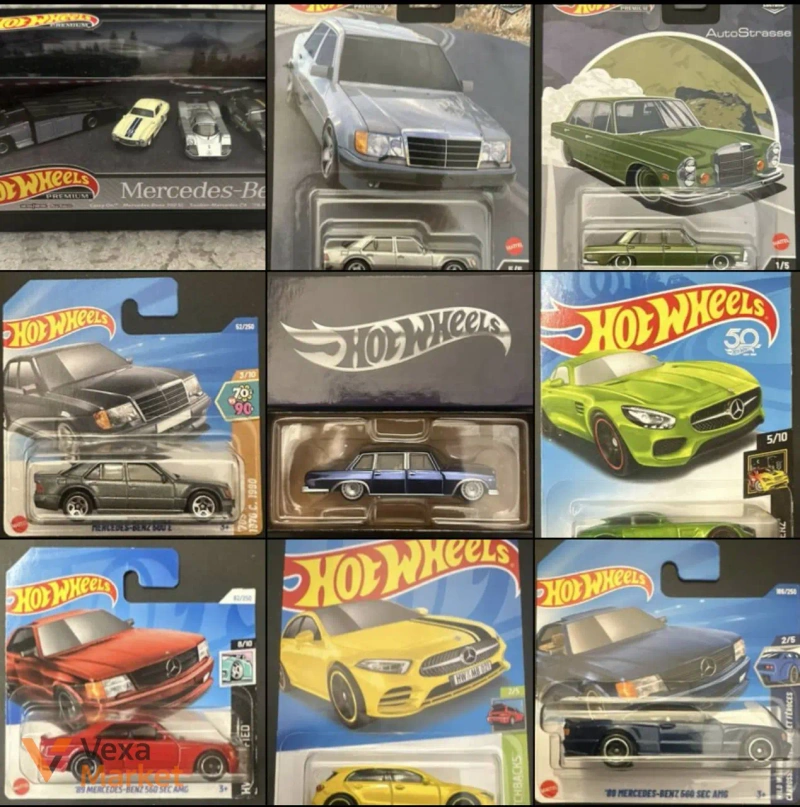 Колекційні моделі Hot Wheels Mercedes — фото 2
