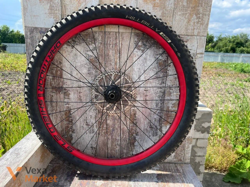 Колеса 27.5 переднее 20x110 + заднее 157x12 (e*thirteen, Darmoor, Specialized, Schwalbe, Avid) — фото 2