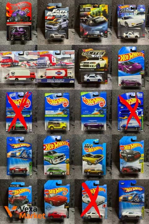 Коллекционные модели автомобилей Hot Wheels