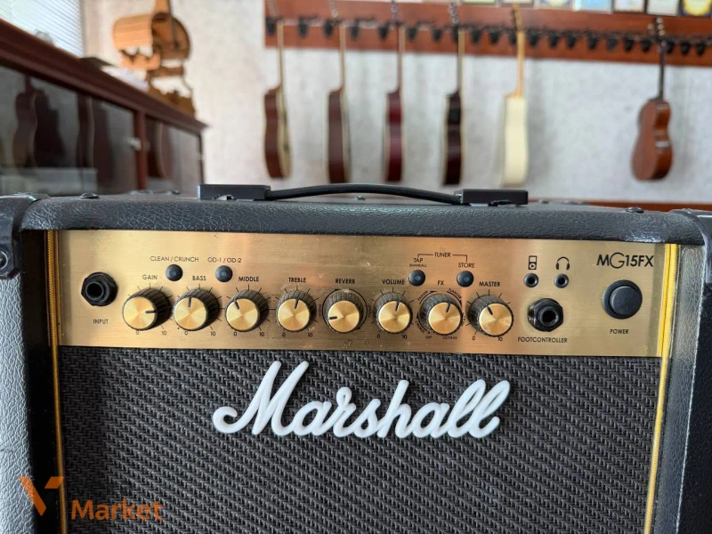 Комбопідсилювач для електрогітари Marshall MG15FX — фото 2