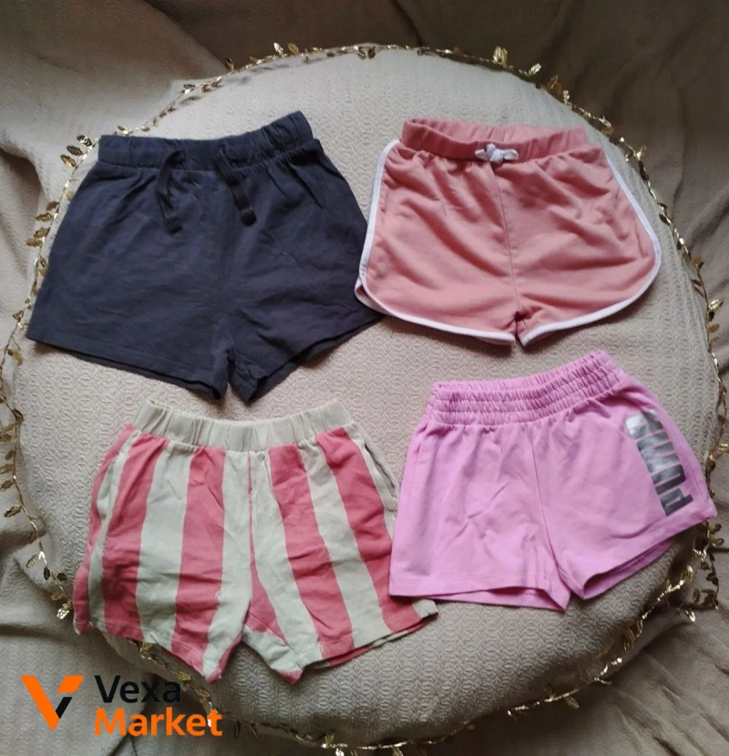 Комплект детской одежды: шорты, футболки, костюм (4-5 лет) — фото 8