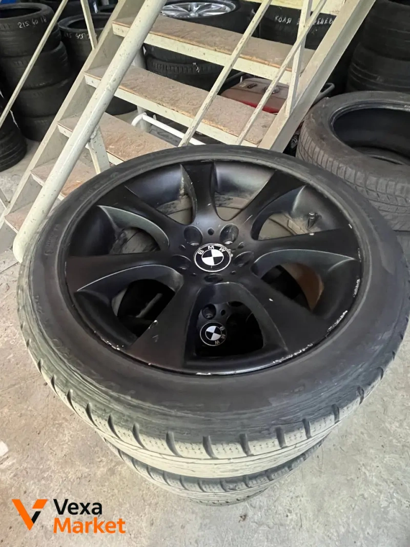 Комплект разношироких дисков R18 5x120 Стиль 124 для BMW E39, E60, X5 — фото 2