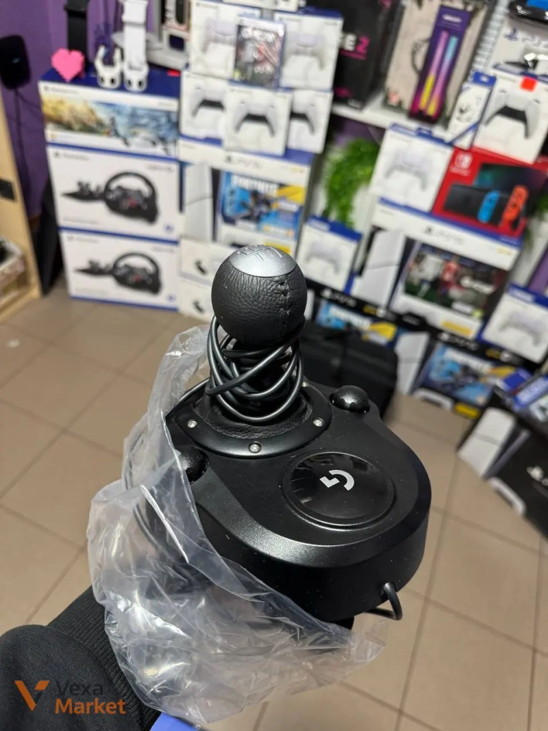 Комплект руля Logitech G29 + коробка передач для PS4/PS5/ПК — фото 2