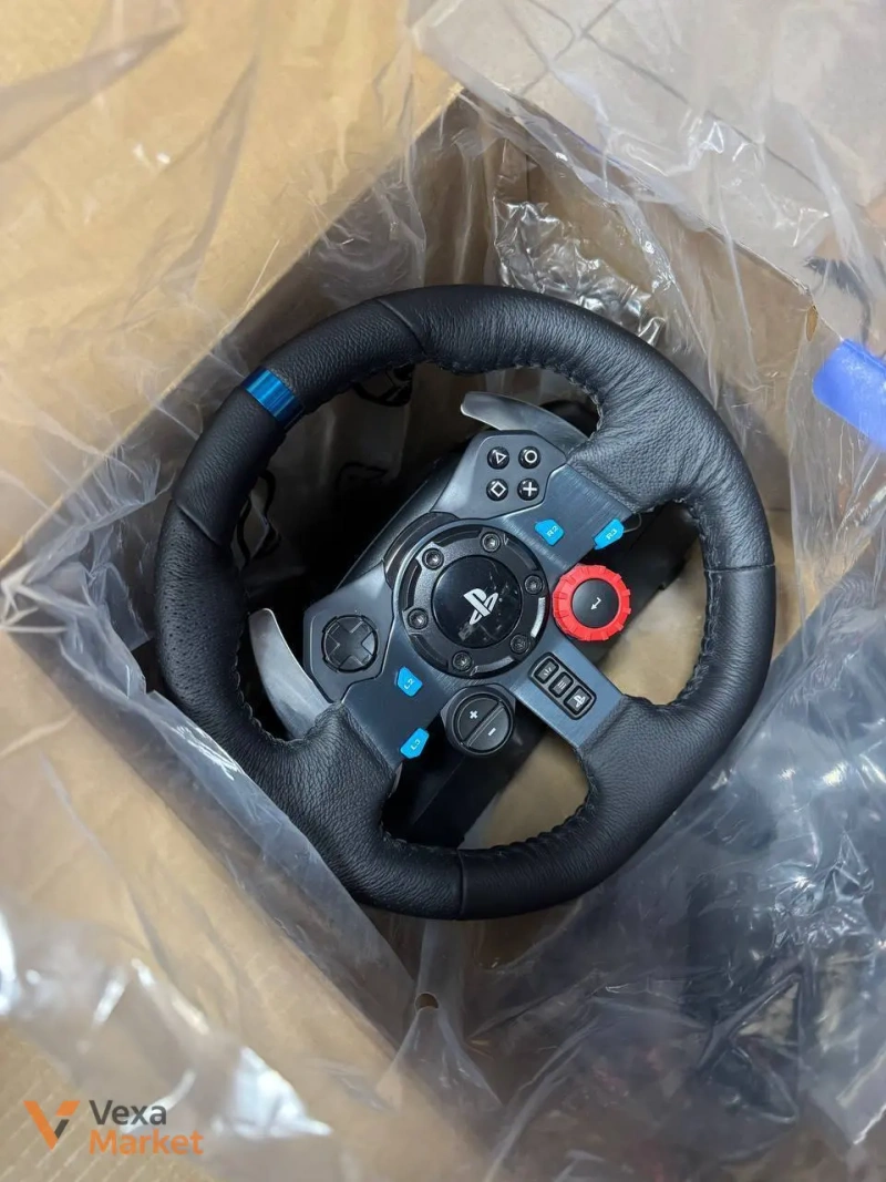 Комплект руля Logitech G29 + коробка передач для PS4/PS5/ПК — фото 3