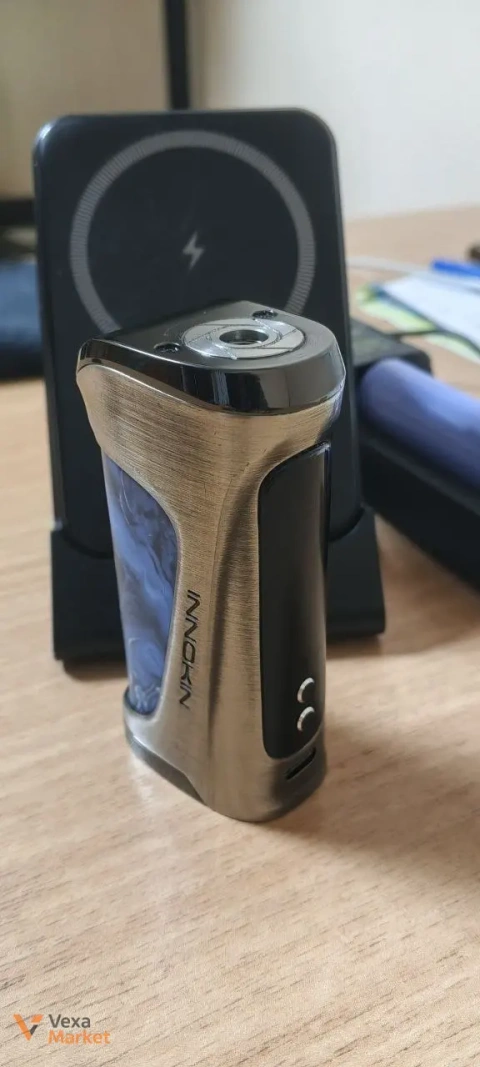 Комплект вейпа: мод Innokin Kroma 21700, атомайзер Blotto, Berserker V2, зарядка