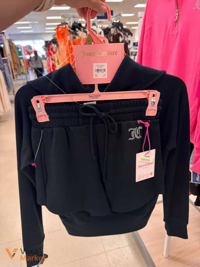 Костюм Juicy Couture жіночий чорний розмір M — фото 2