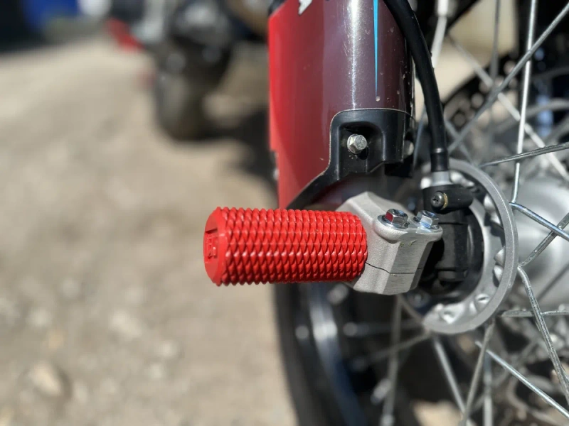 Крашпеды, слайдеры, отбойники, пеги на ось, supermoto — фото 7