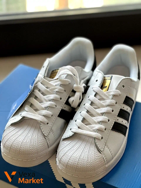 Кросівки Adidas Superstar натуральна шкіра розмір 38/39