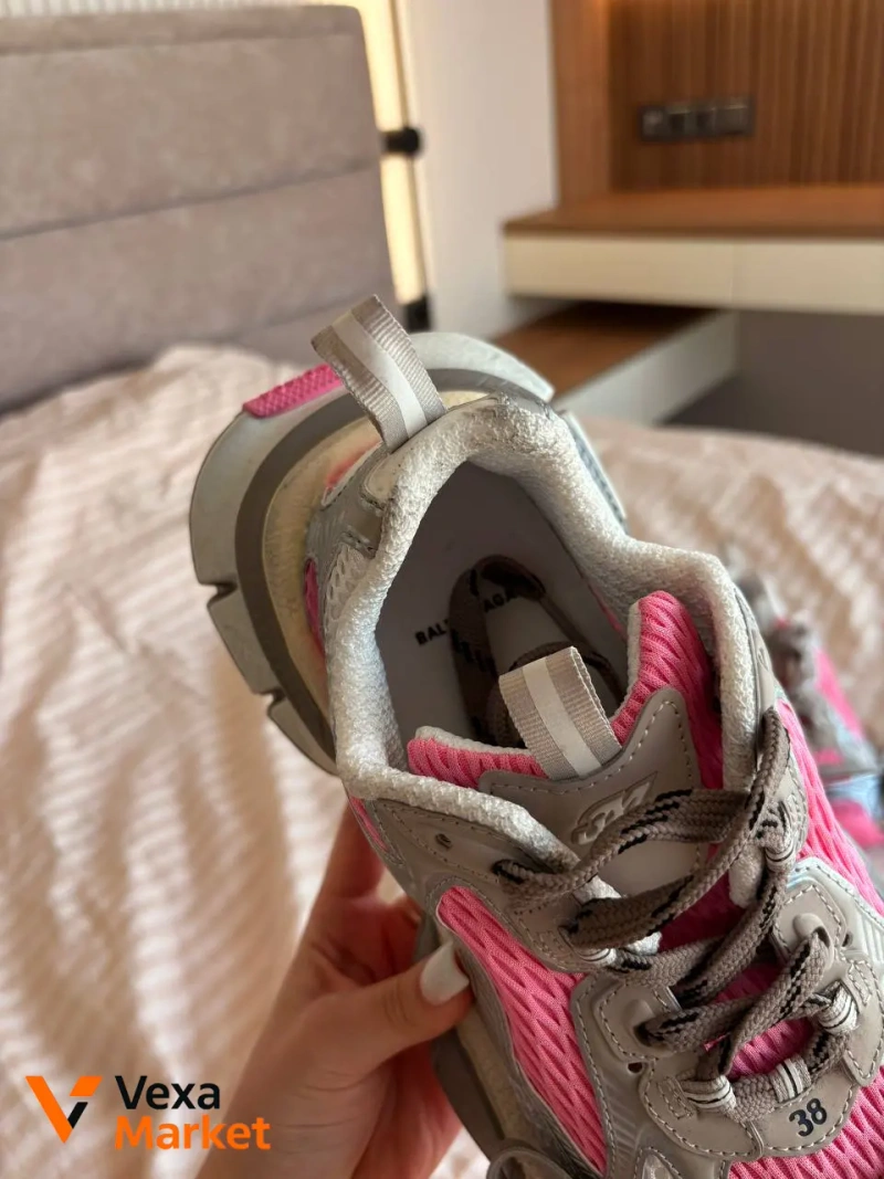 Кросівки Balenciaga Triple S Pink Grey — фото 4