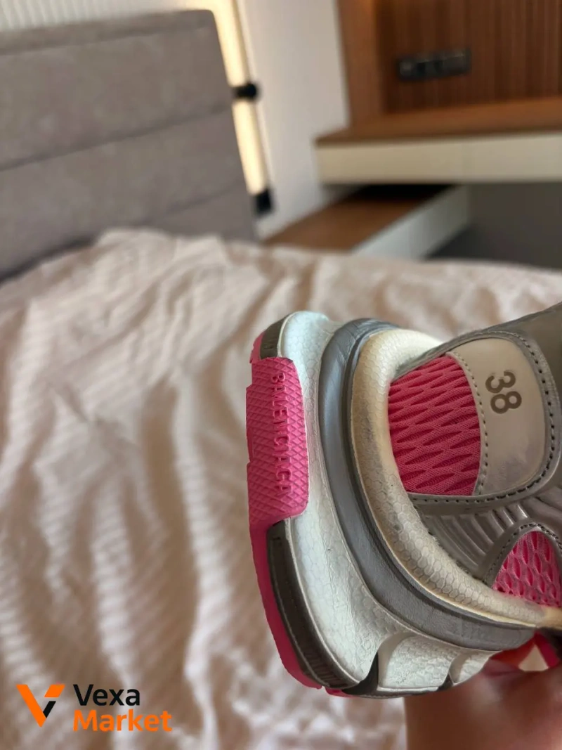 Кросівки Balenciaga Triple S Pink Grey — фото 5