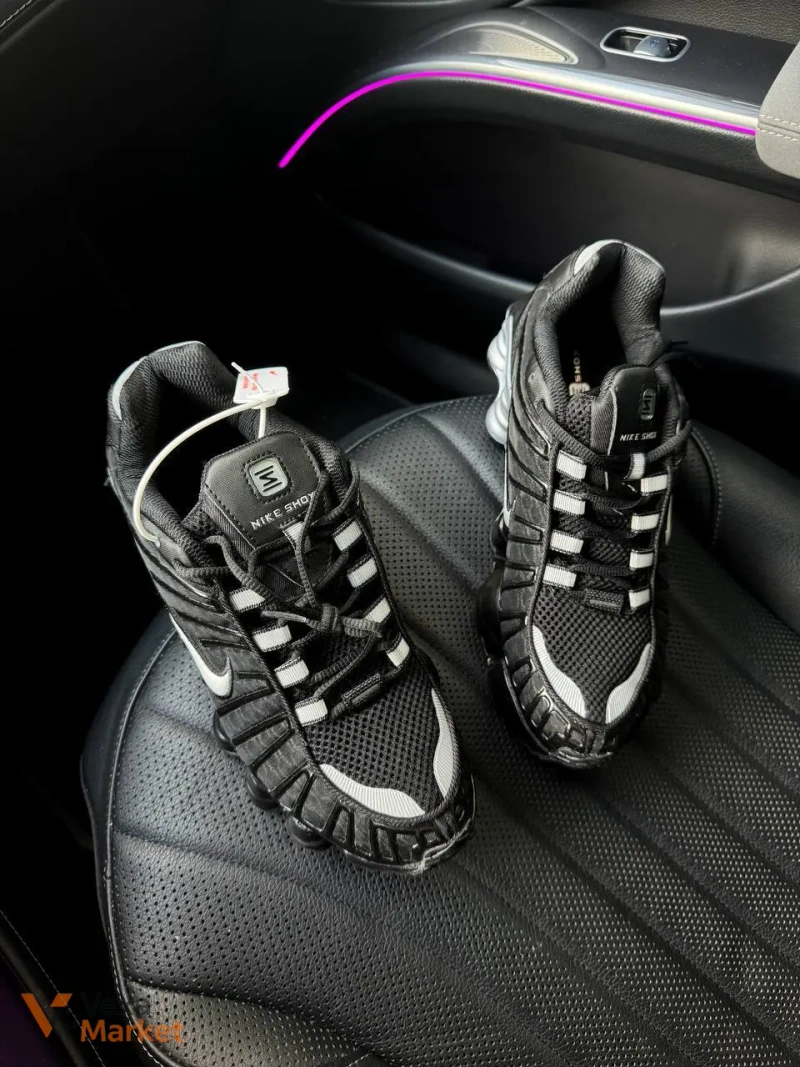 Кросівки Nike Shox TL Black/Grey — фото 4