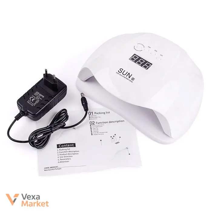 Лампа для манікюру SUN X 54 Вт LED/UV гібрид — фото 2