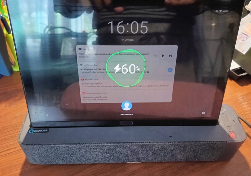 Lenovo Tab P10 10', 4/64gb з Bluetooth колонкою/doc-станцією — фото 6