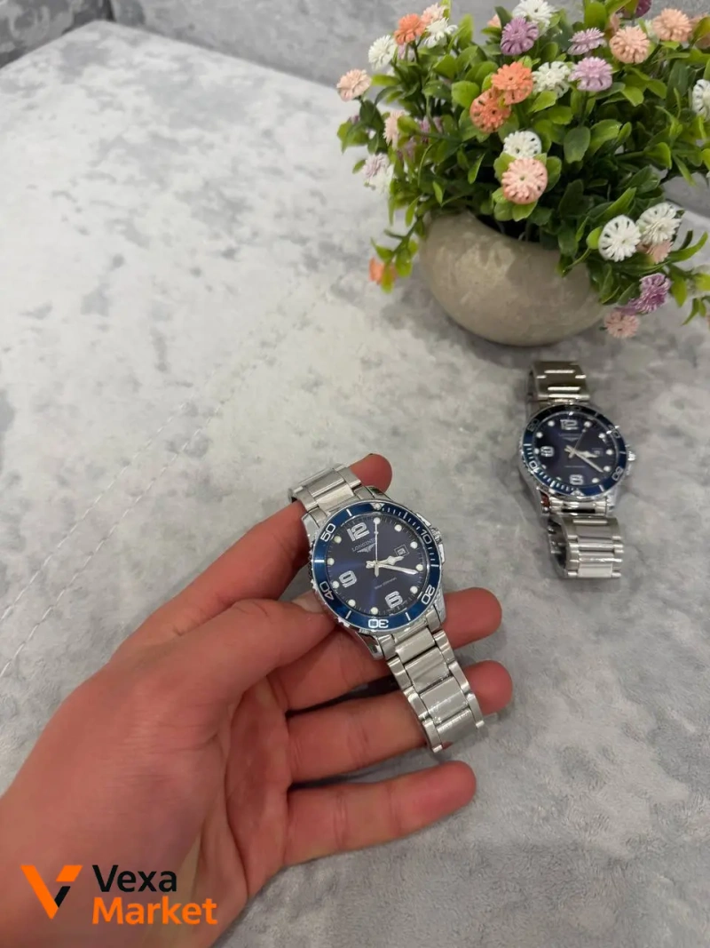 Longines HydroConquest Automatic 43mm Blue Годинник — фото 4