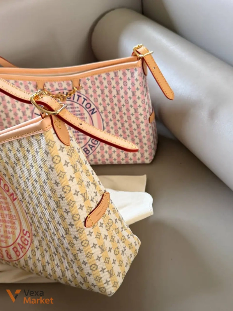 Louis Vuitton CarryAll сумка шкіряна 34x20 см — фото 3