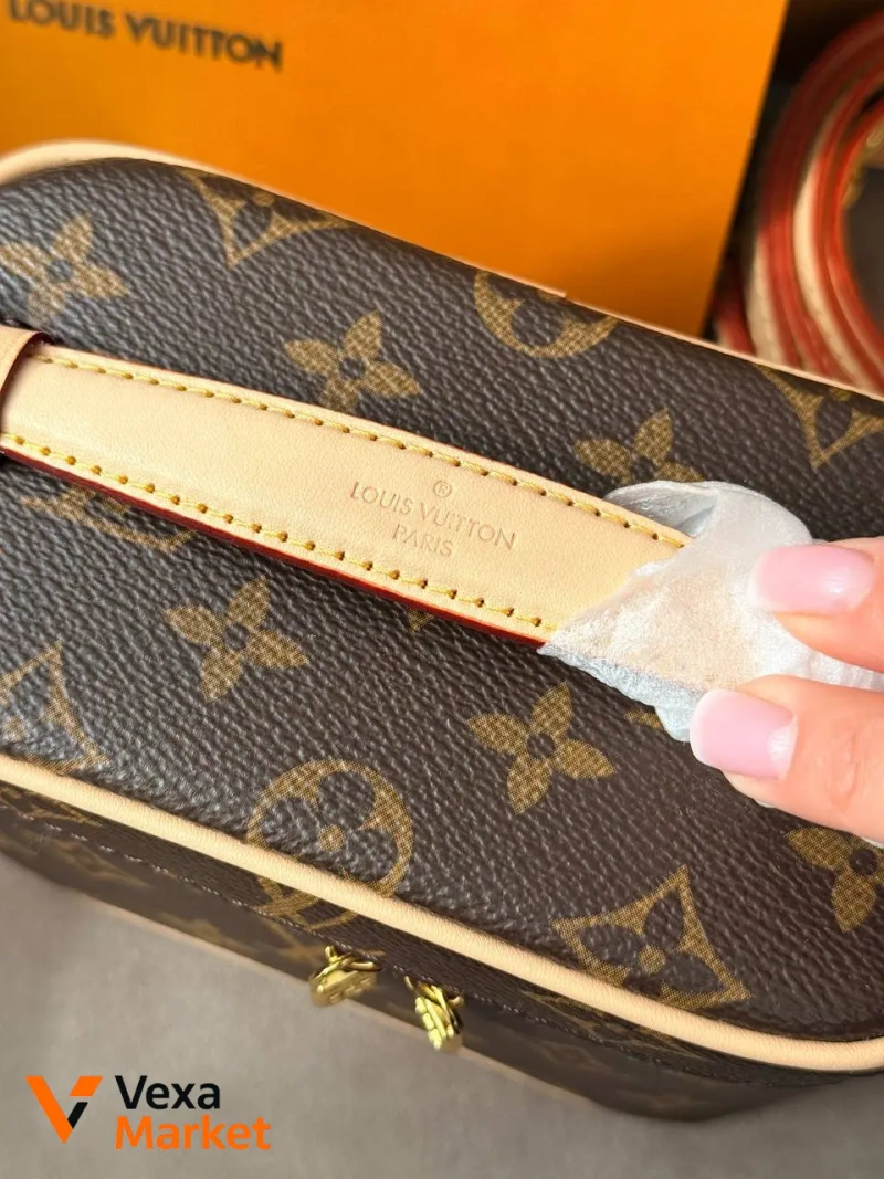 Louis Vuitton Nice Vanity Case шкіра та канва — фото 6