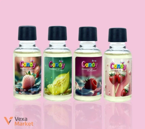 Масажна олія Candy з фруктовим ароматом, 50 мл
