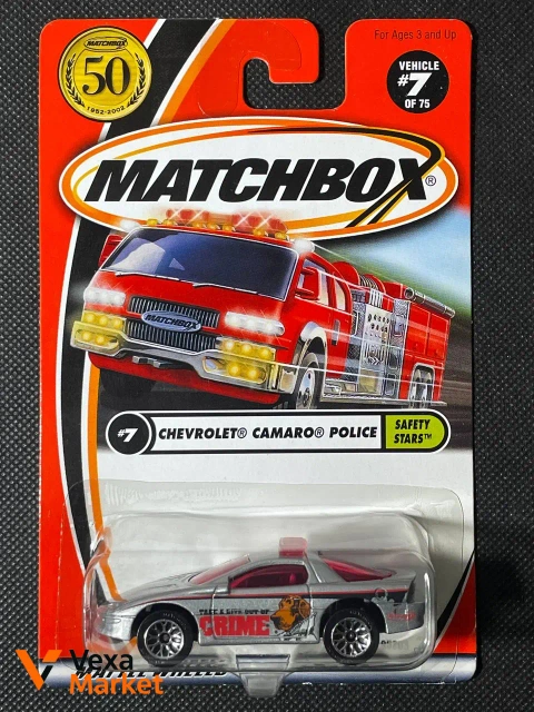 Matchbox Chevrolet Camaro Police 7/75