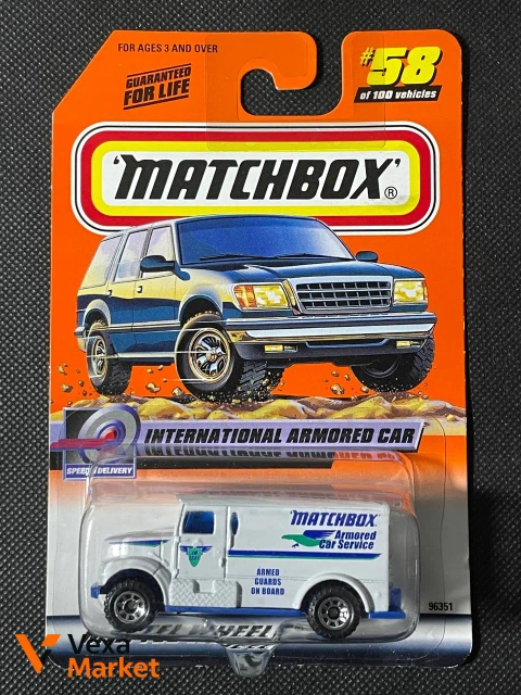 Matchbox International Armored Car #58