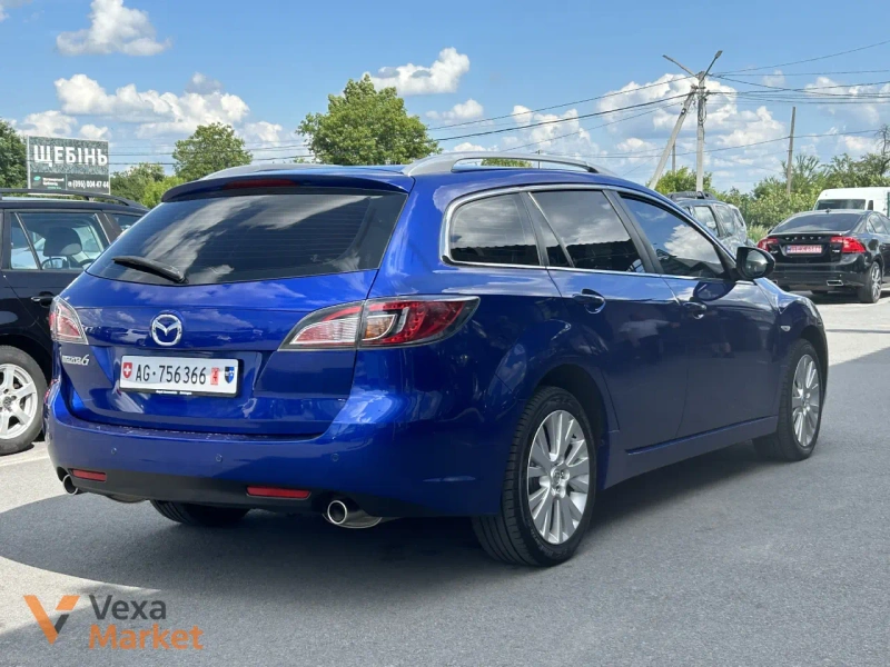 Mazda 6 2008 Синий Бензин 2.0 л. — фото 2