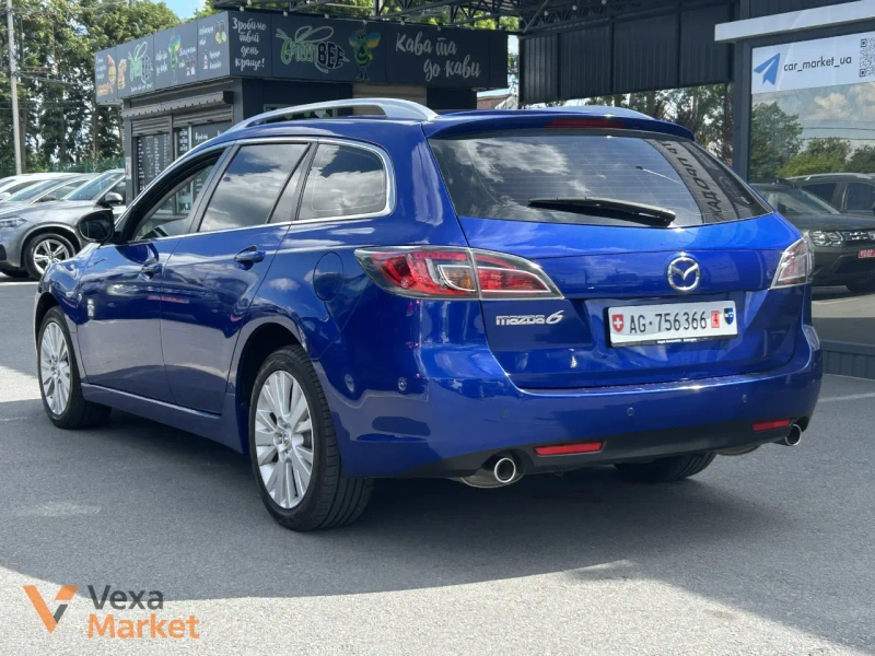Mazda 6 2008 Синий Бензин 2.0 л. — фото 3