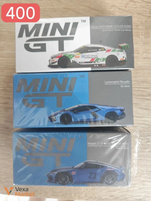 Модель автомобіля Mini GT Nissan GT-R Nismo GT3 #23 KCMG