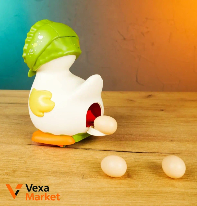 Музыкальная игрушка-курица "WToys" с подсветкой и украинской озвучкой — фото 3