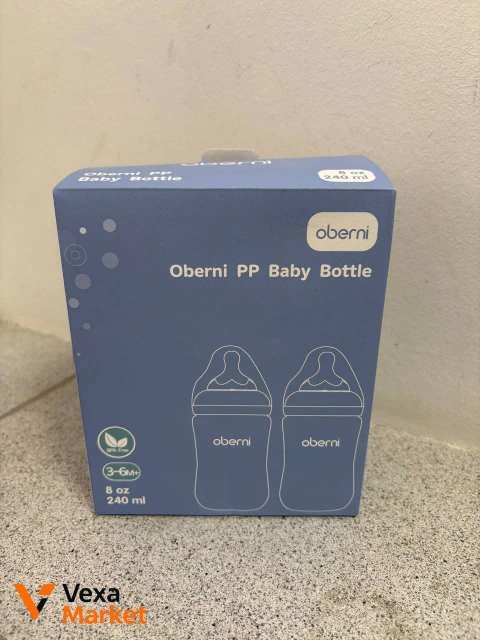 Набір дитячих пляшечок OBERNI 240ml (3-6 міс+)