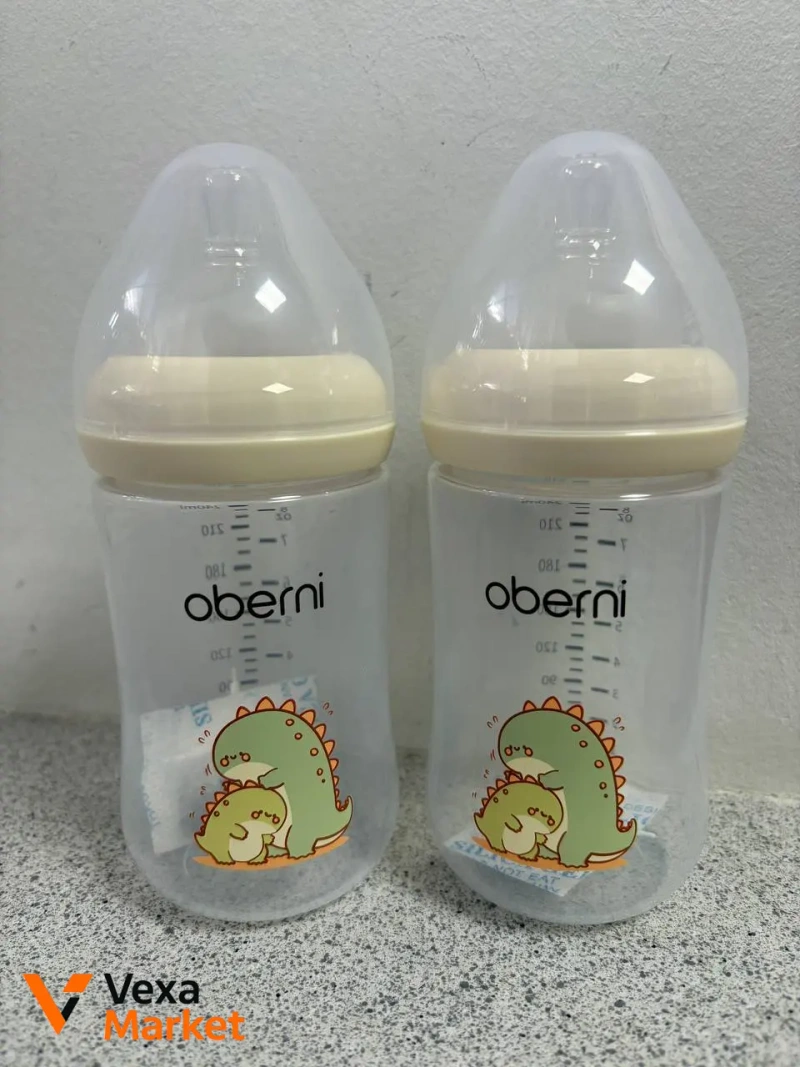 Набір дитячих пляшечок OBERNI 240ml (3-6 міс+) — фото 2