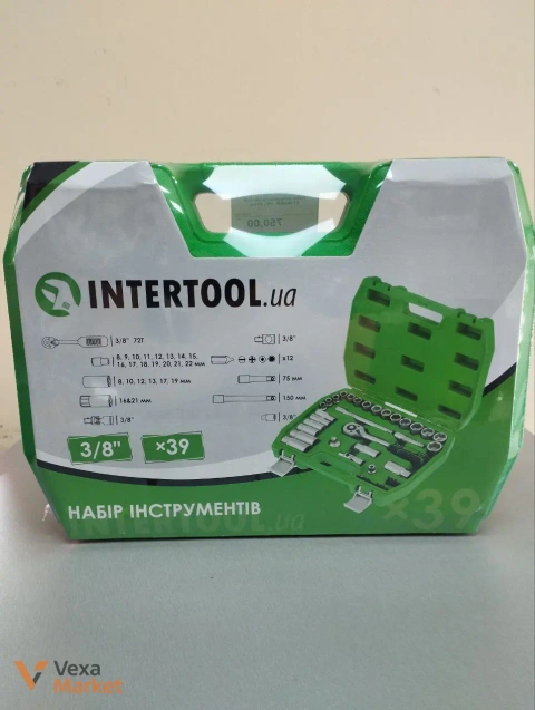 Набір інструментів Intertool ET-6039SP 39 од.