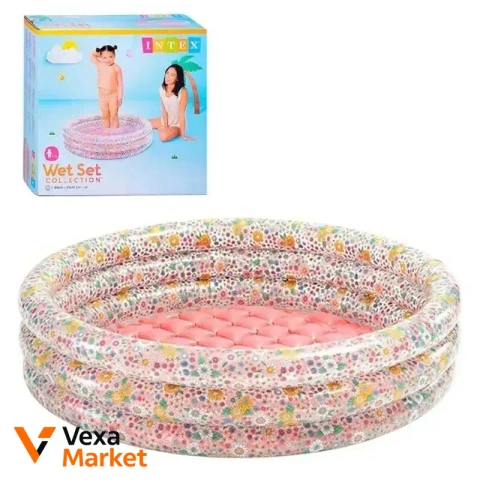 Надувной бассейн Intex Wet Set Collection 86 x 25 см