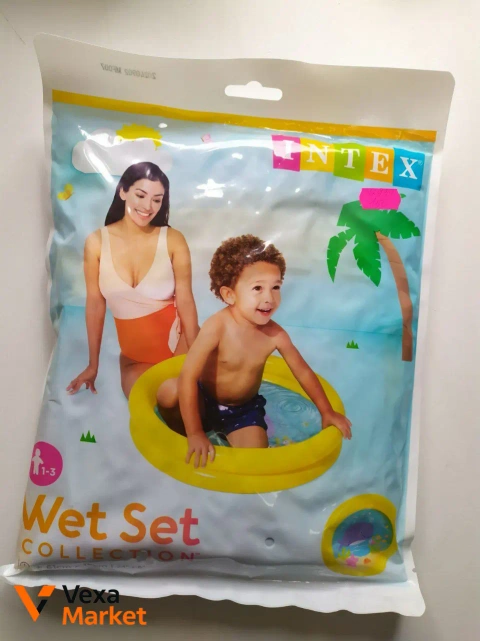 Надувной детский бассейн Intex Wet Set Collection
