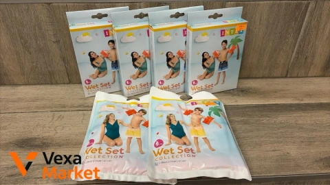 Нарукавники для плавання Intex Wet Set Collection 6-12 років