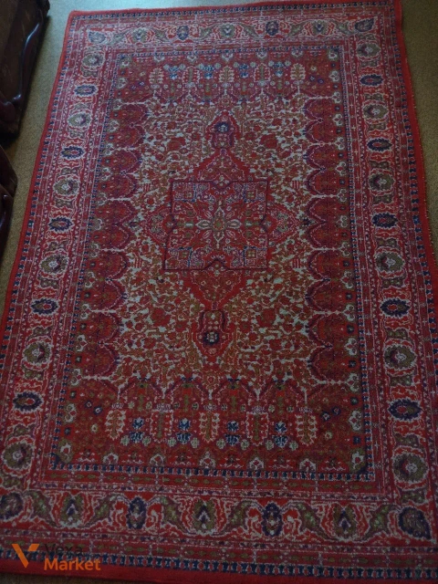 Натуральный шерстяной ковёр 1.50*2.25