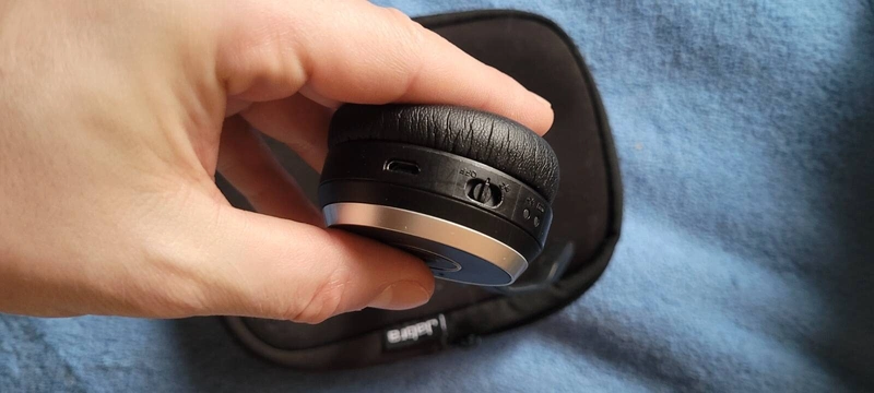 Навушники Jebra evolve 65 Stereo Bluetooth чорні з чохлом — фото 3