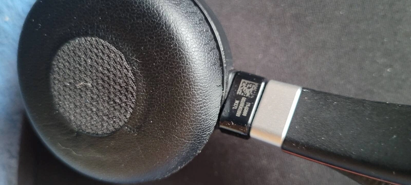 Навушники Jebra evolve 65 Stereo Bluetooth чорні з чохлом — фото 6
